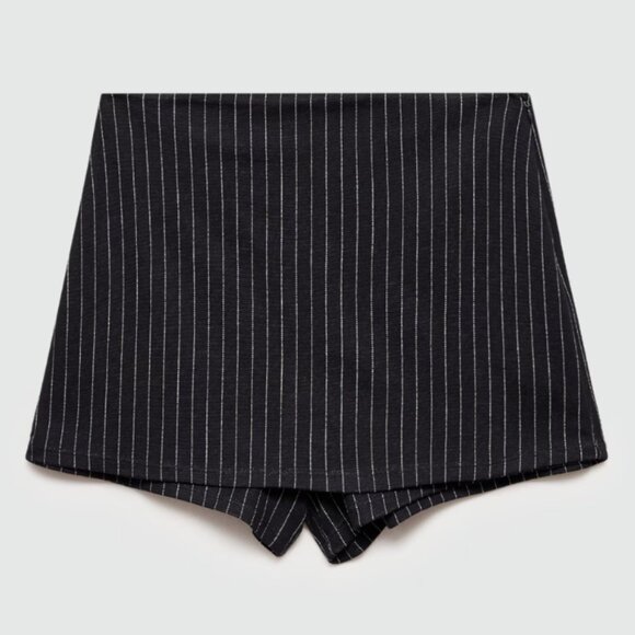 Mango Pinstripe Vest and Skort Matching Set - Picture 4 of 10